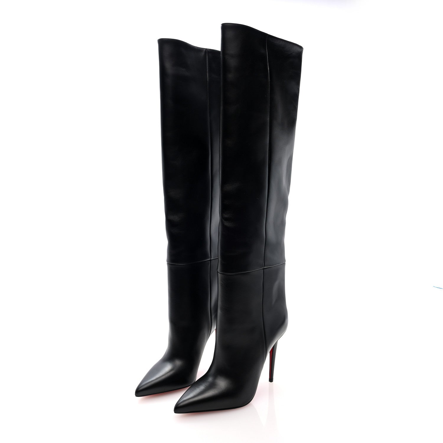 CALFKSIN ASTRILARGE BOTTA KNEE BOOTS BLACK