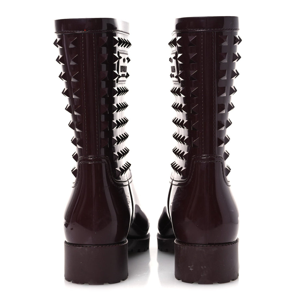 RUBBER ROCKSTUD SHORT RAINBOOTS RUBIN