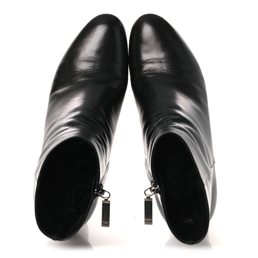 NAPPA VENDOME LOULOU ANKLE ZIP BOOT BLACK