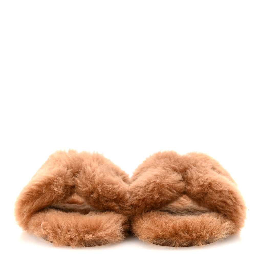WOOLSKIN ORAN SANDALS NATUREL