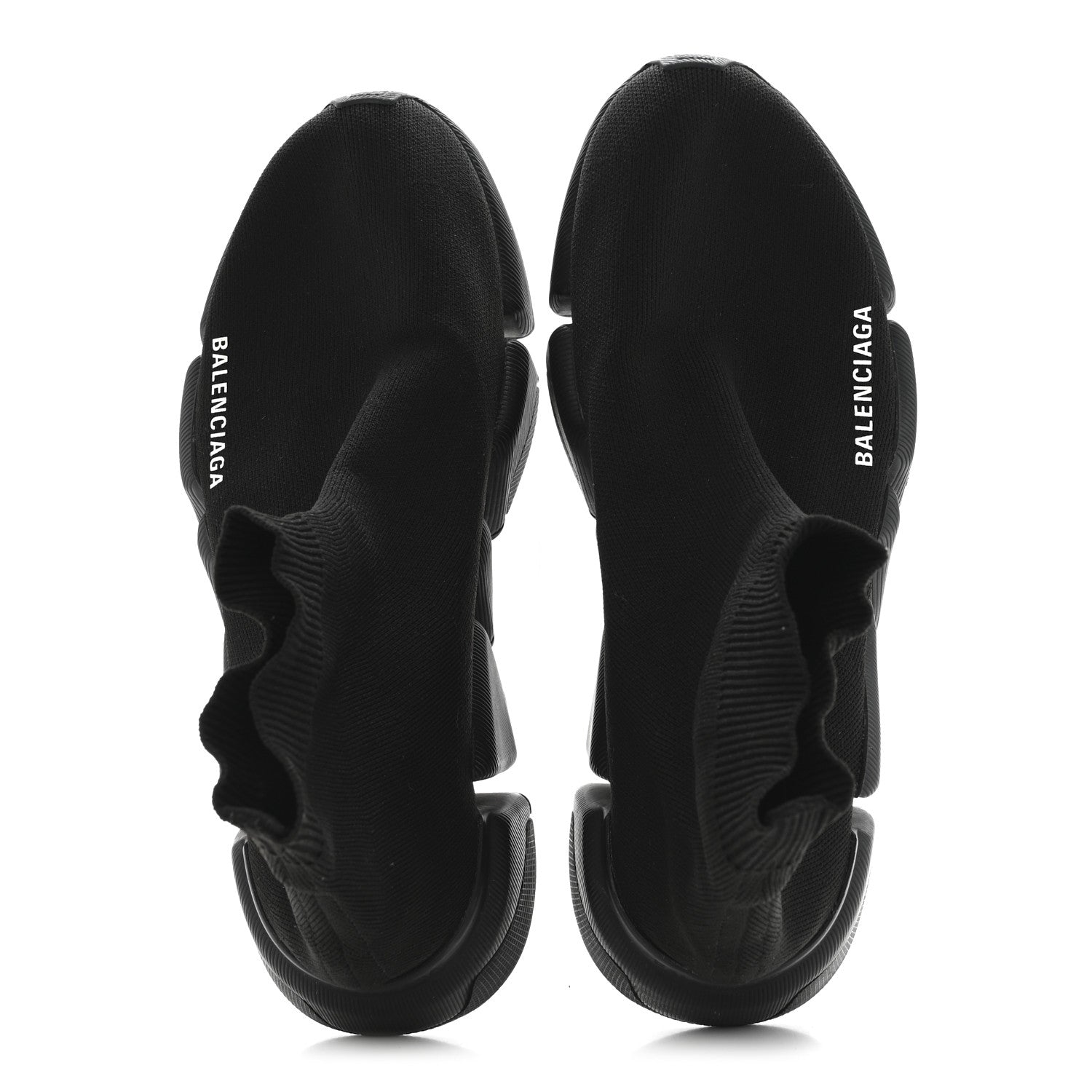 TECHNICAL 3D RECYCLED KNIT WOMENS SPEED 2.0 SNEAKERS MONOCOLOR BLACK