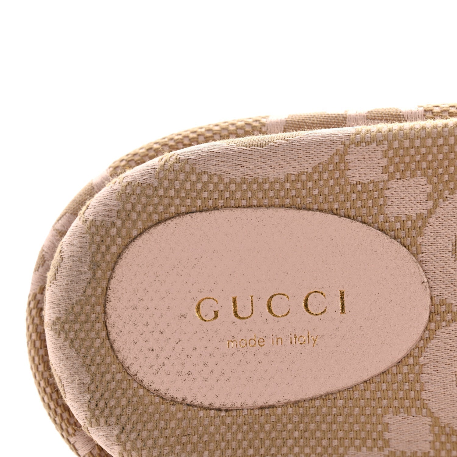MONOGRAM JUMBO GG ANGELINA PLATFORM 55MM SLIDE SANDALS BEIGE PERFECT PINK