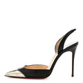 CALFSKIN CALAMIJANE 100 PUMPS BLACK