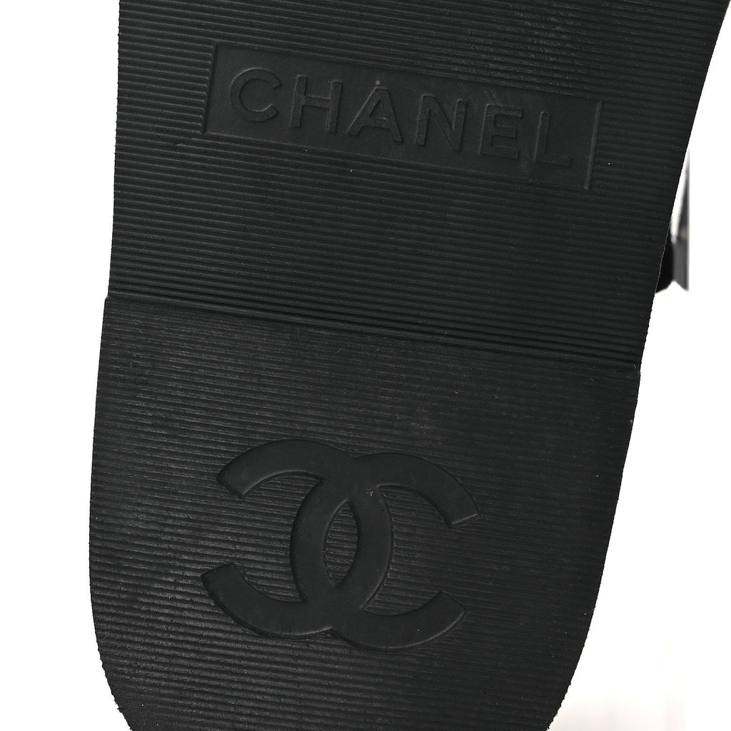 SUEDE CALFSKIN DAD SANDALS BLACK