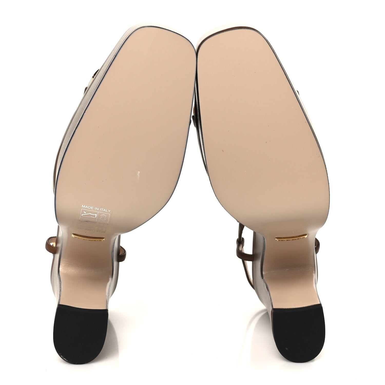 NAPPA HORSEBIT PLATFORM /120MM SLINGBACK PUMPS CUIR