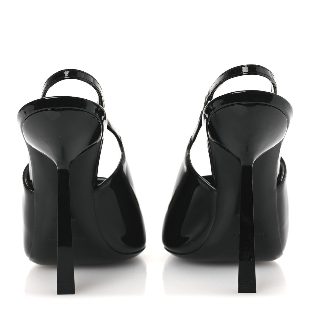 VERNICE GRUPY MADAME 115MM SLINGBACK PUMPS BLACK