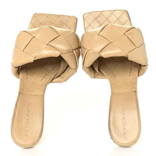 NAPPA MAXI INTRECCIATO LIDO MULE SANDALS BANDAGE