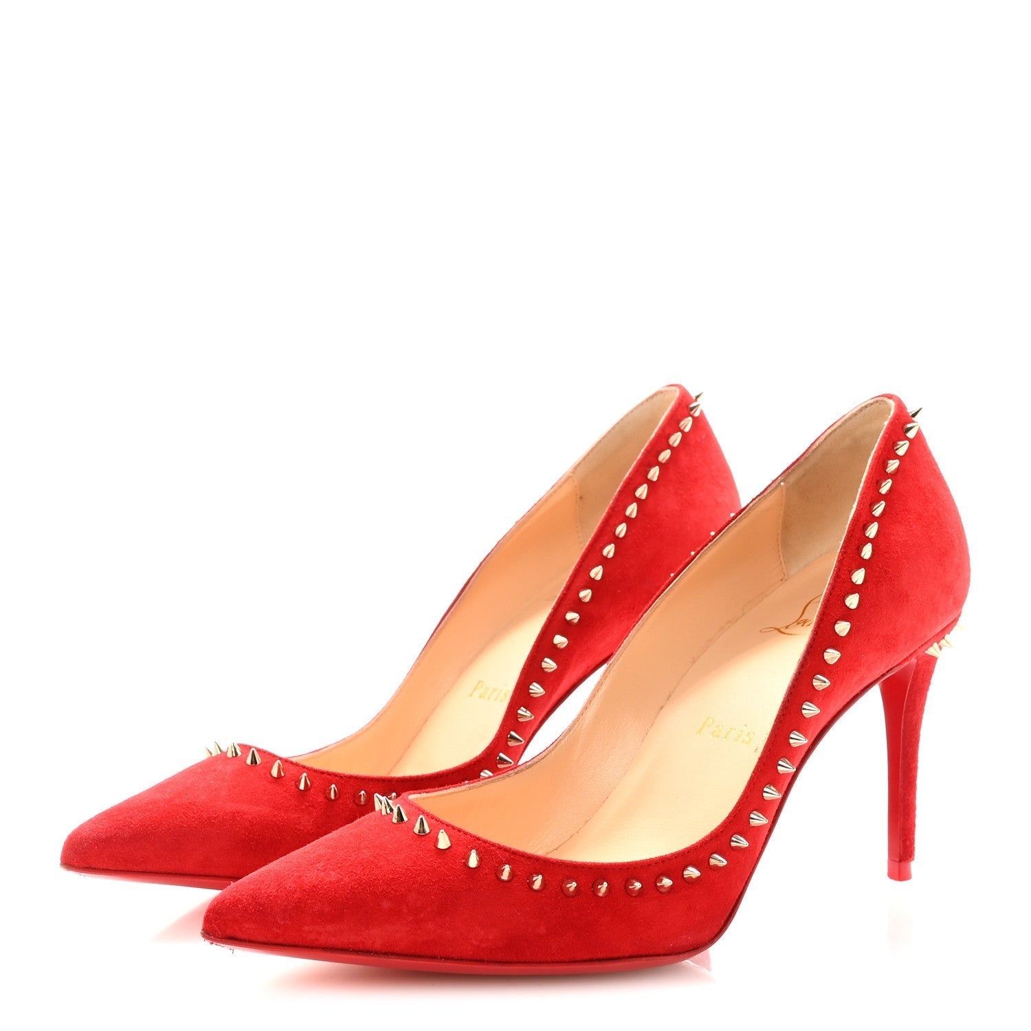 VEAU VELOURS ANJALINA 85 PUMPS LOUBI