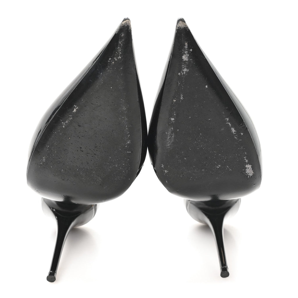 VERNICE 100 SLINGBACK LUNA PUMPS BLACK