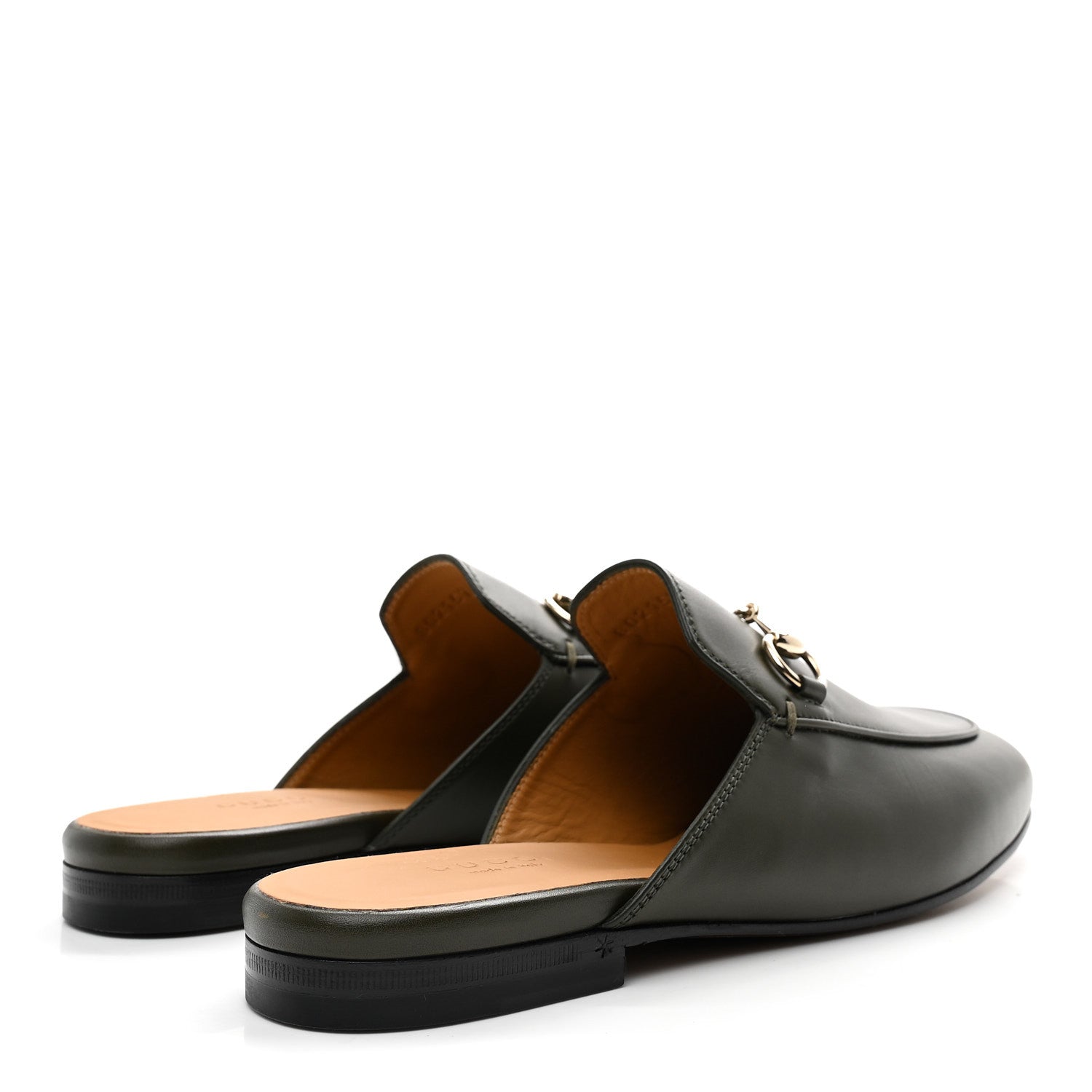 CALFSKIN WOMENS PRINCETOWN SLIPPERS LUSCIOUS GREEN