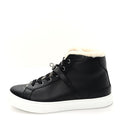 CALFSKIN WOOLSKIN DAYDREAM SNEAKERS BLACK ECRU
