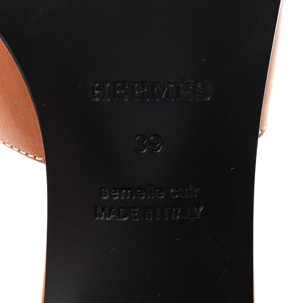 CALFSKIN HELIA 60 SANDALS GOLD