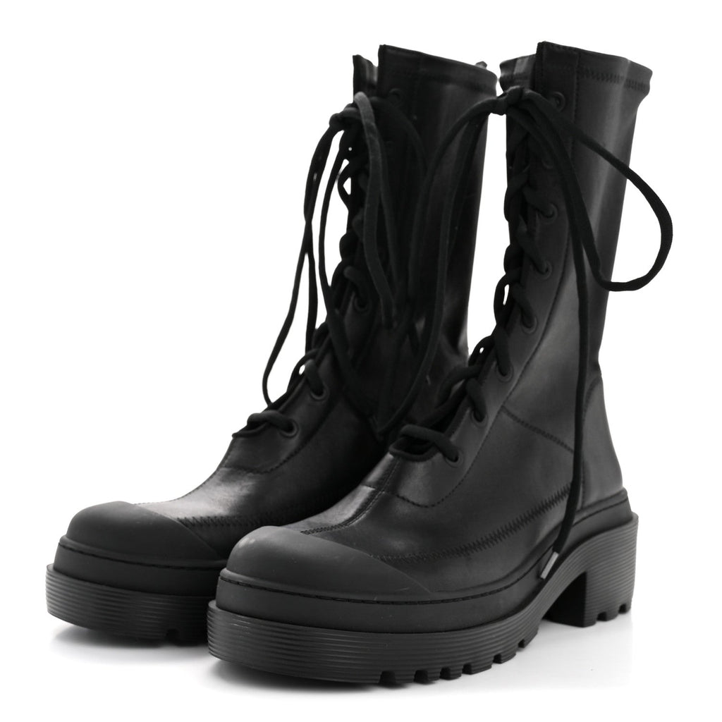NAPPA STRETCH DIOR ARCADE BOOTS BLACK