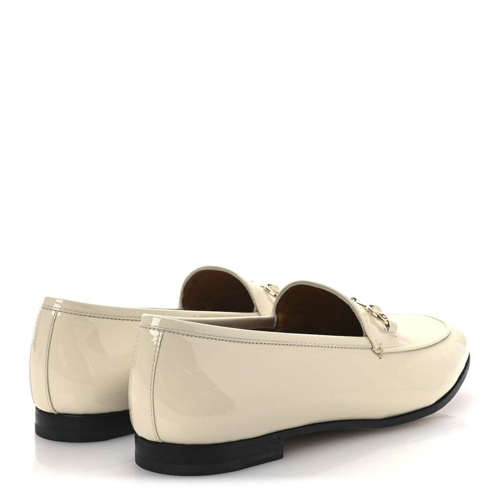 PATENT WOMENS JORDAAN LOAFERS NEW IVORY