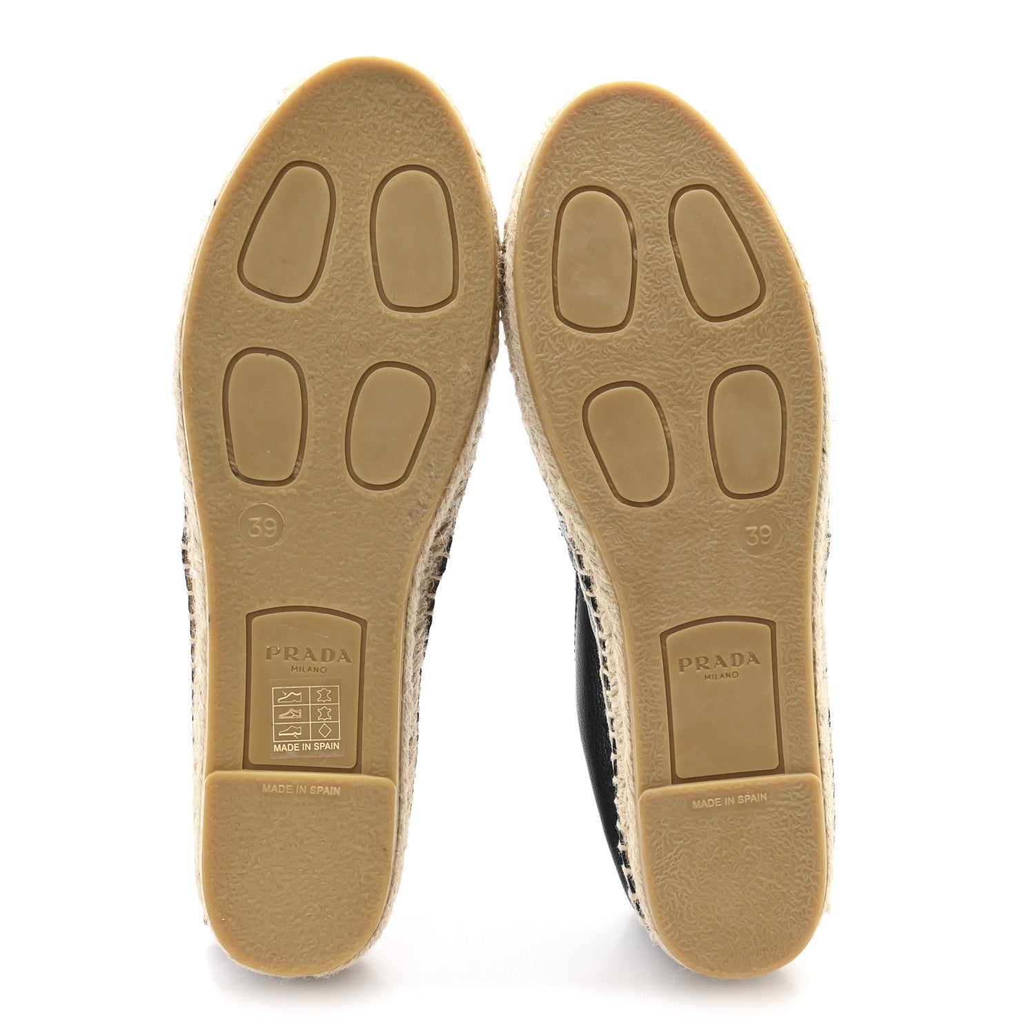 NAPPA EMBROIDERED LOGO 20MM ESPADRILLES BLACK