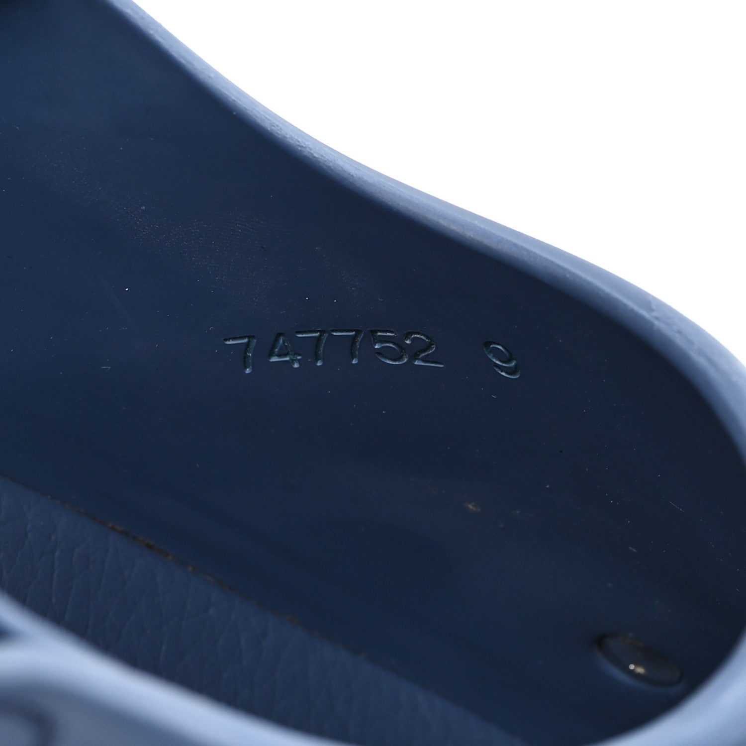 SOFT RUBBER HORSEBIT TOUCH MENS STRAPPED SANDALS WASHED INDIGO