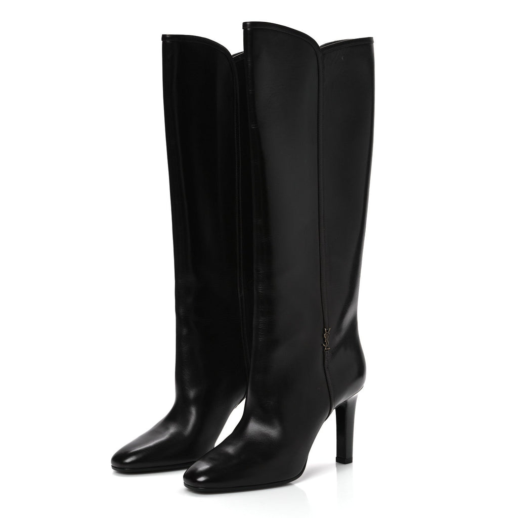 JANE 90 KNEE HIGH BOOTS MOCACCINO