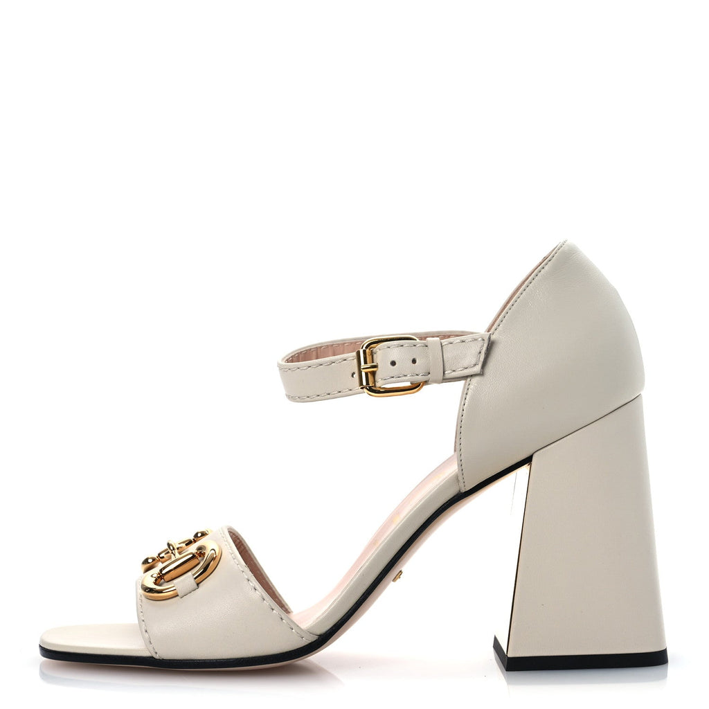 NAPPA HORSEBIT CROSS STRAP 95MM SANDALS MYSTIC WHITE