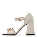 NAPPA HORSEBIT CROSS STRAP 95MM SANDALS MYSTIC WHITE