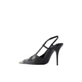 Saint Laurent Jeanne Slingback Pumps - Black