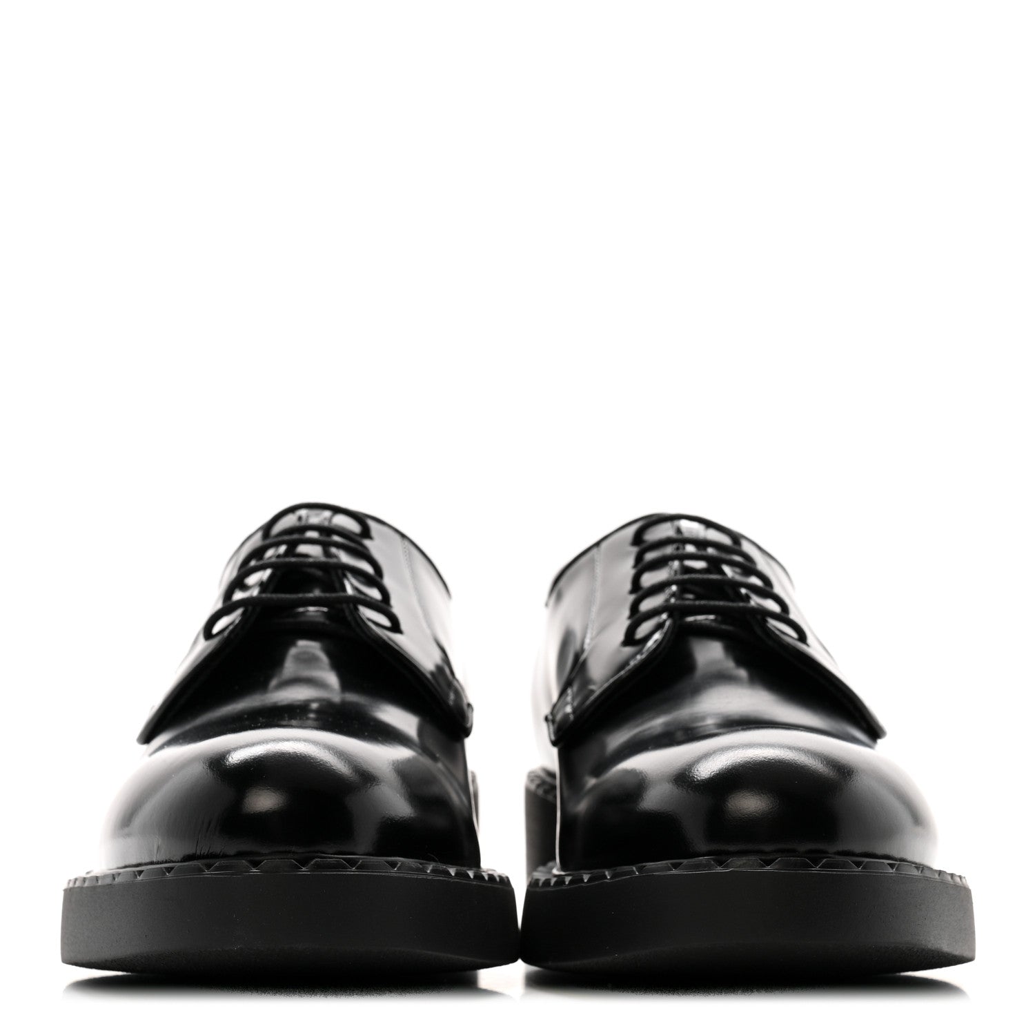 SPAZZOLATO CALZATURE DONNA 50MM DERBY LOAFERS BLACK