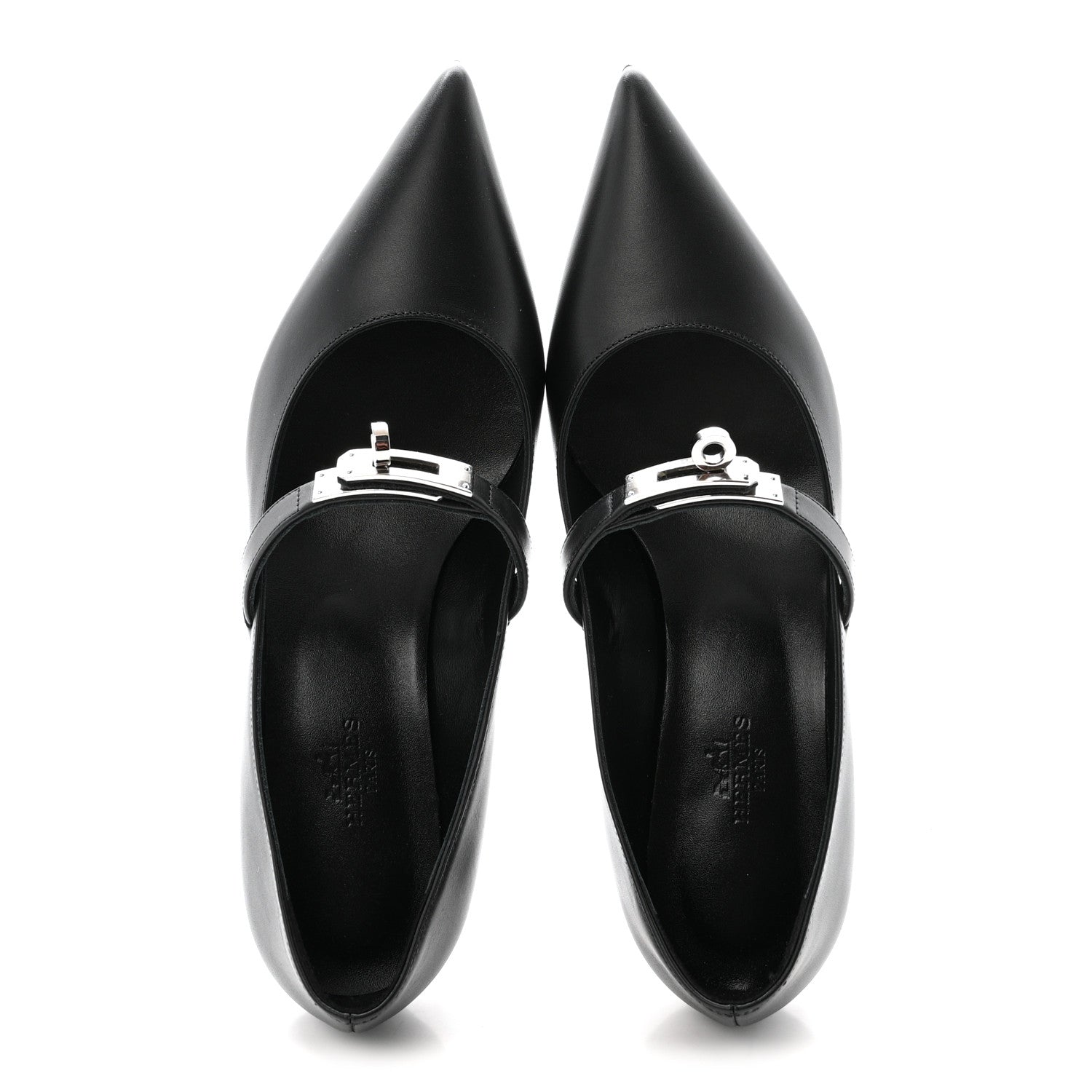 CALFSKIN KIARA PUMPS BLACK