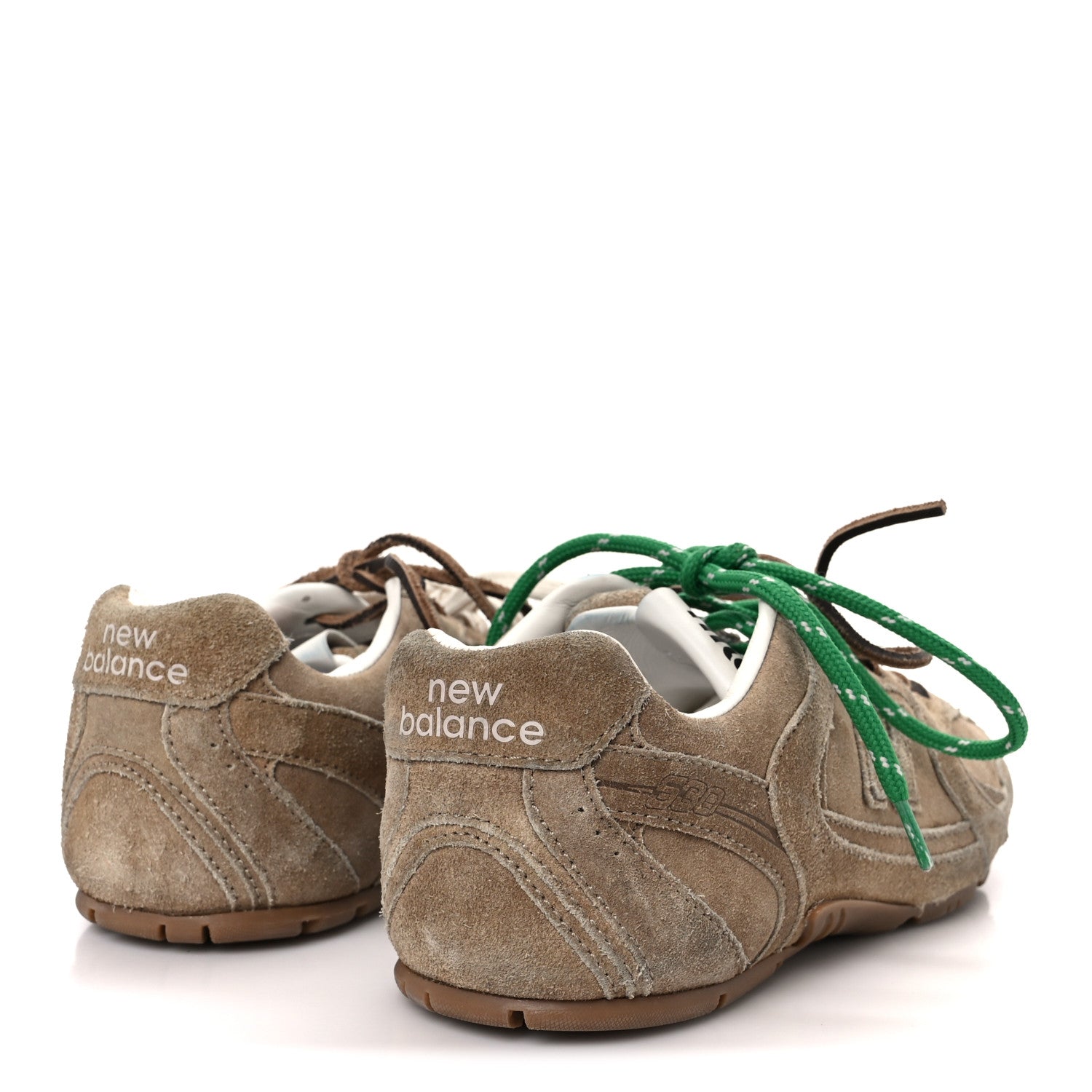 X NEW BALANCE SUEDE 530 SL SNEAKERS ECRU
