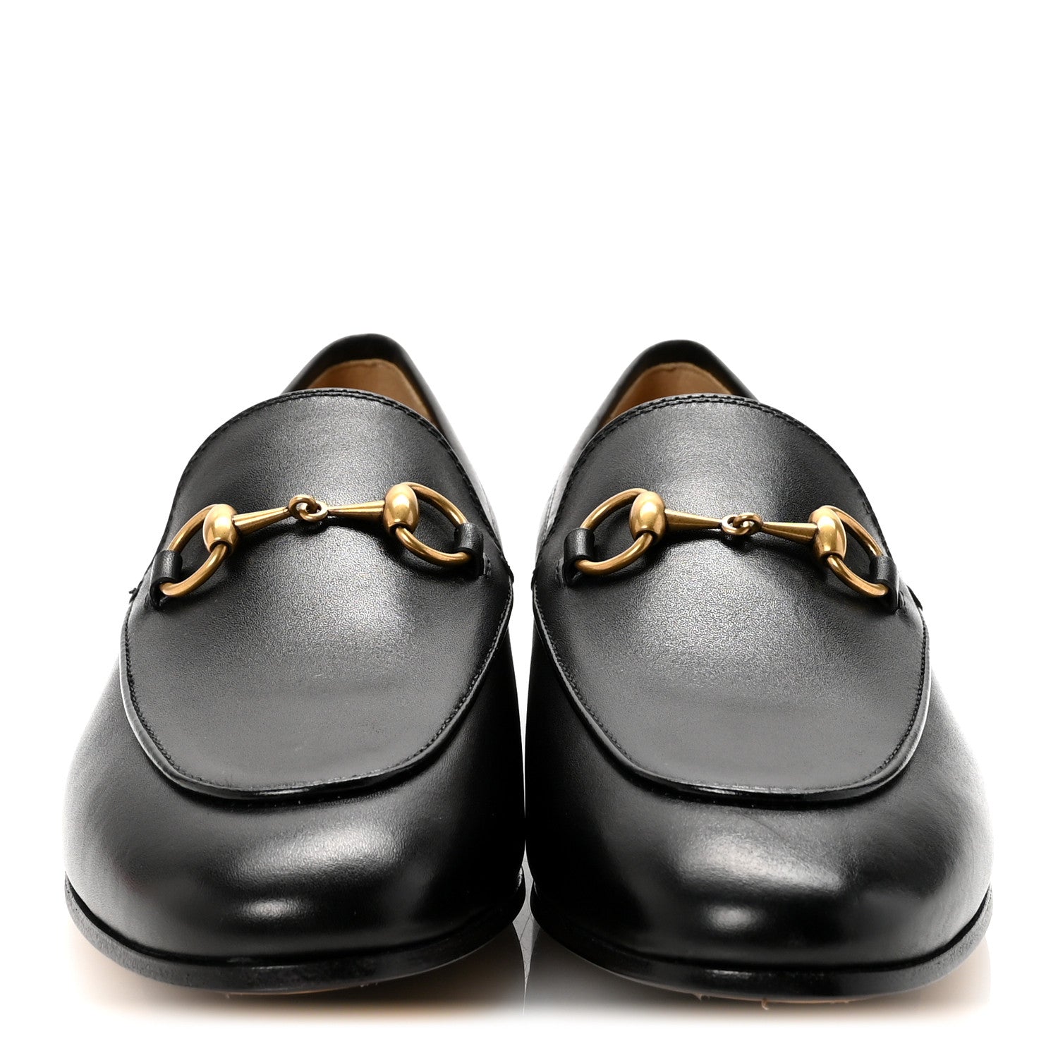 CALFSKIN WOMENS JORDAAN LOAFERS BLACK