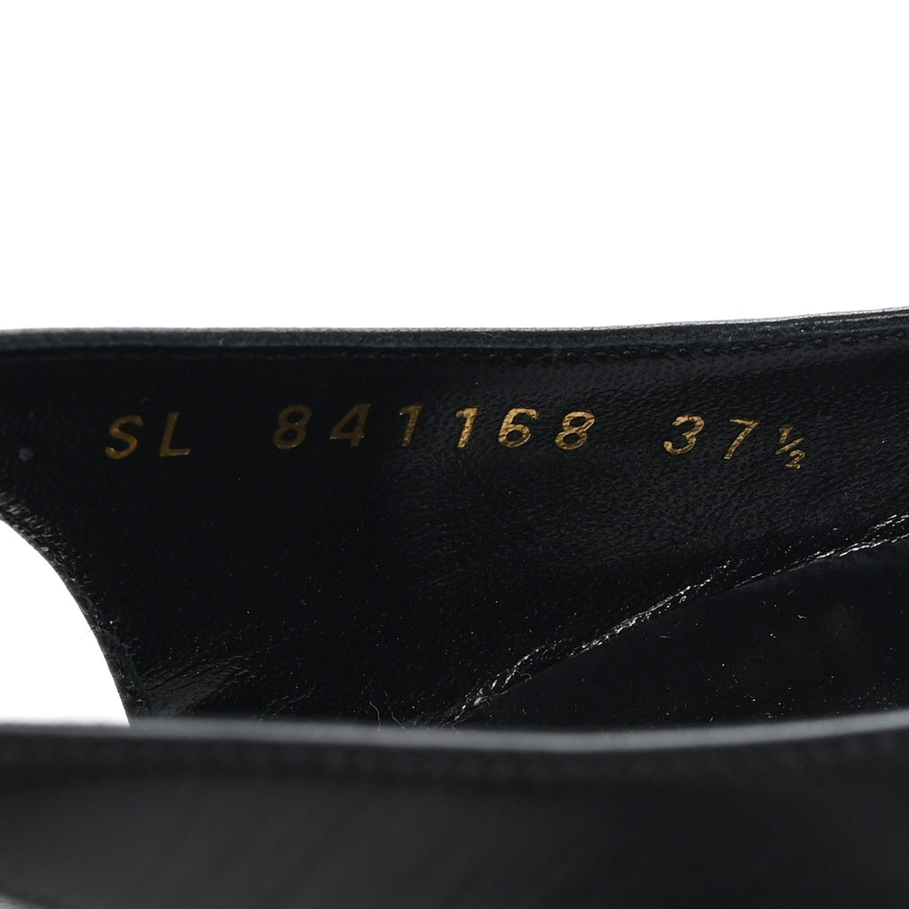 NAPPA GIANNUTRI VENDOME SLINGBACK 50MM PUMPS BLACK