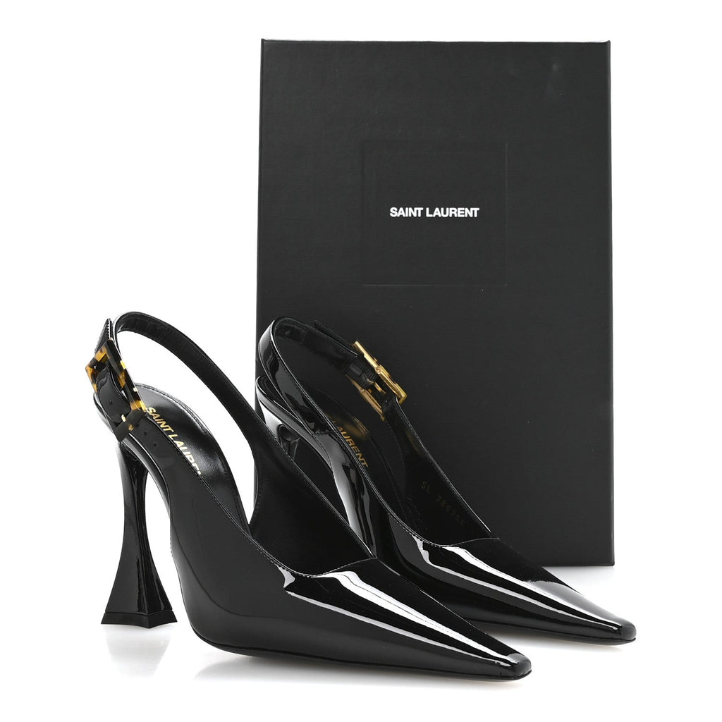 VERNICE GRUPY DUNE 110 SLINGBACK PUMPS BLACK