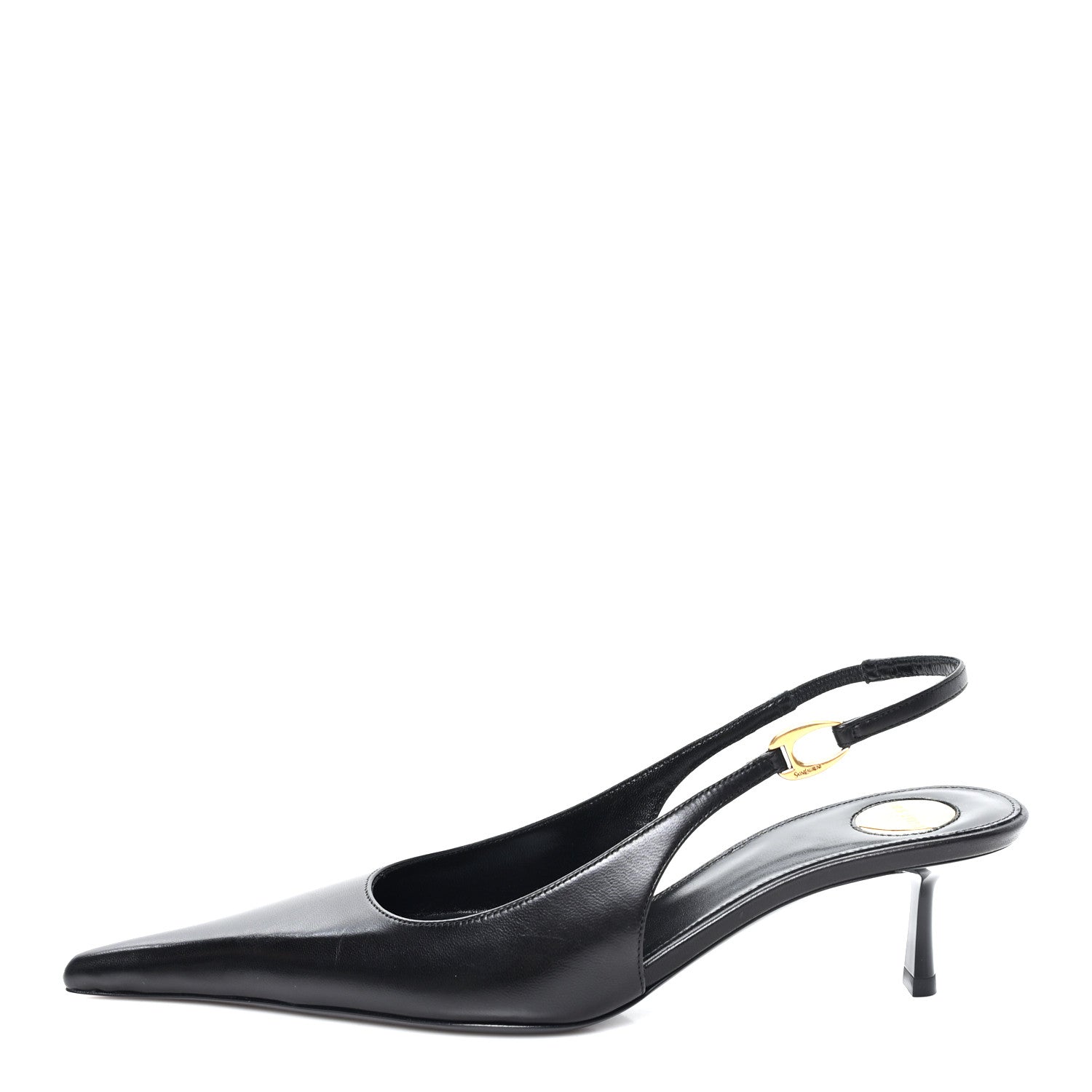 NAPPA GIANNUTRI VENDOME SLINGBACK 50MM PUMPS BLACK