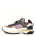 FABRIC SUEDE CALFSKIN MESH WOMENS CC SNEAKERS WHITE GREY PURPLE
