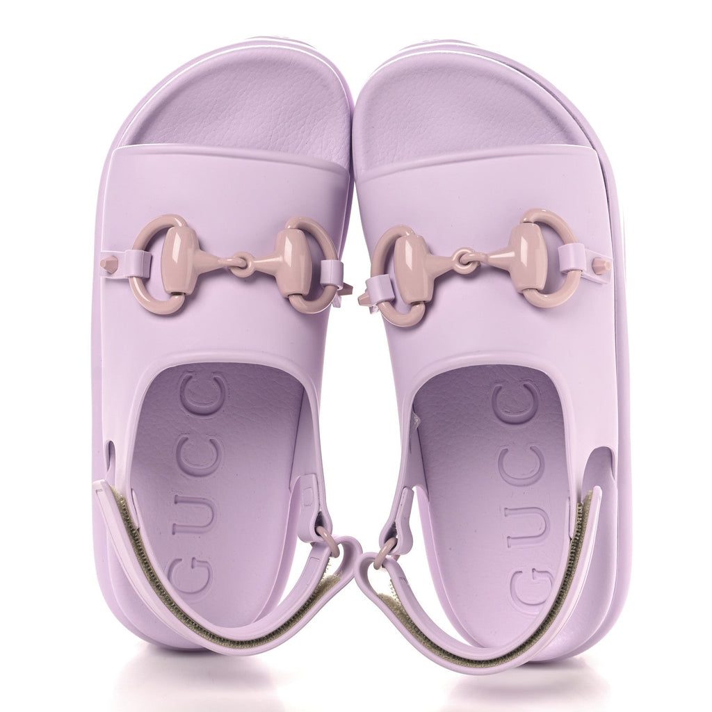SOFT RUBBER HORSEBIT TOUCH WOMENS STRAPPED SANDALS TALC PINK