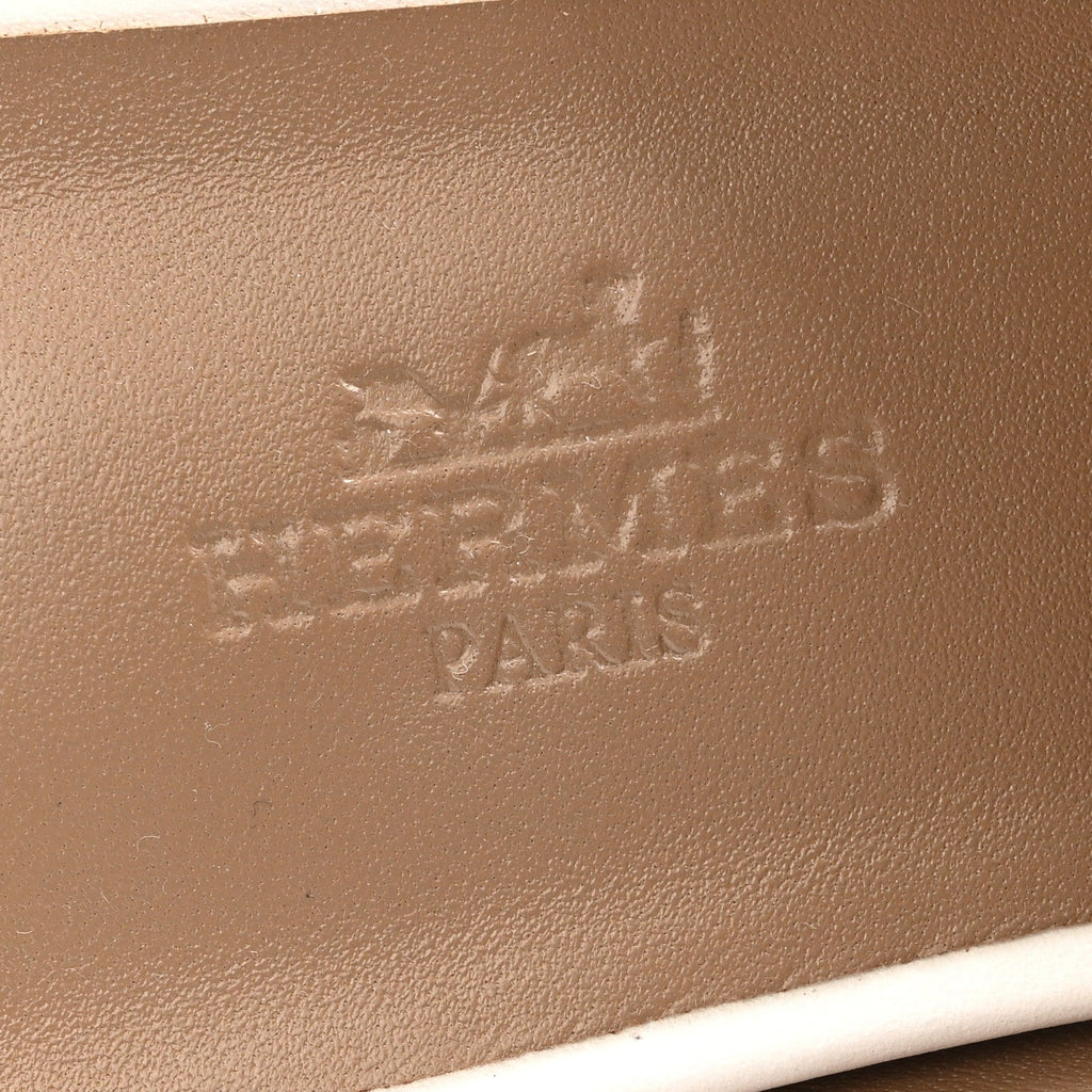 CALFSKIN OZ MULES WHITE