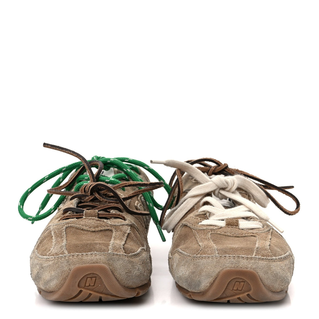 X NEW BALANCE SUEDE 530 SL SNEAKERS ECRU