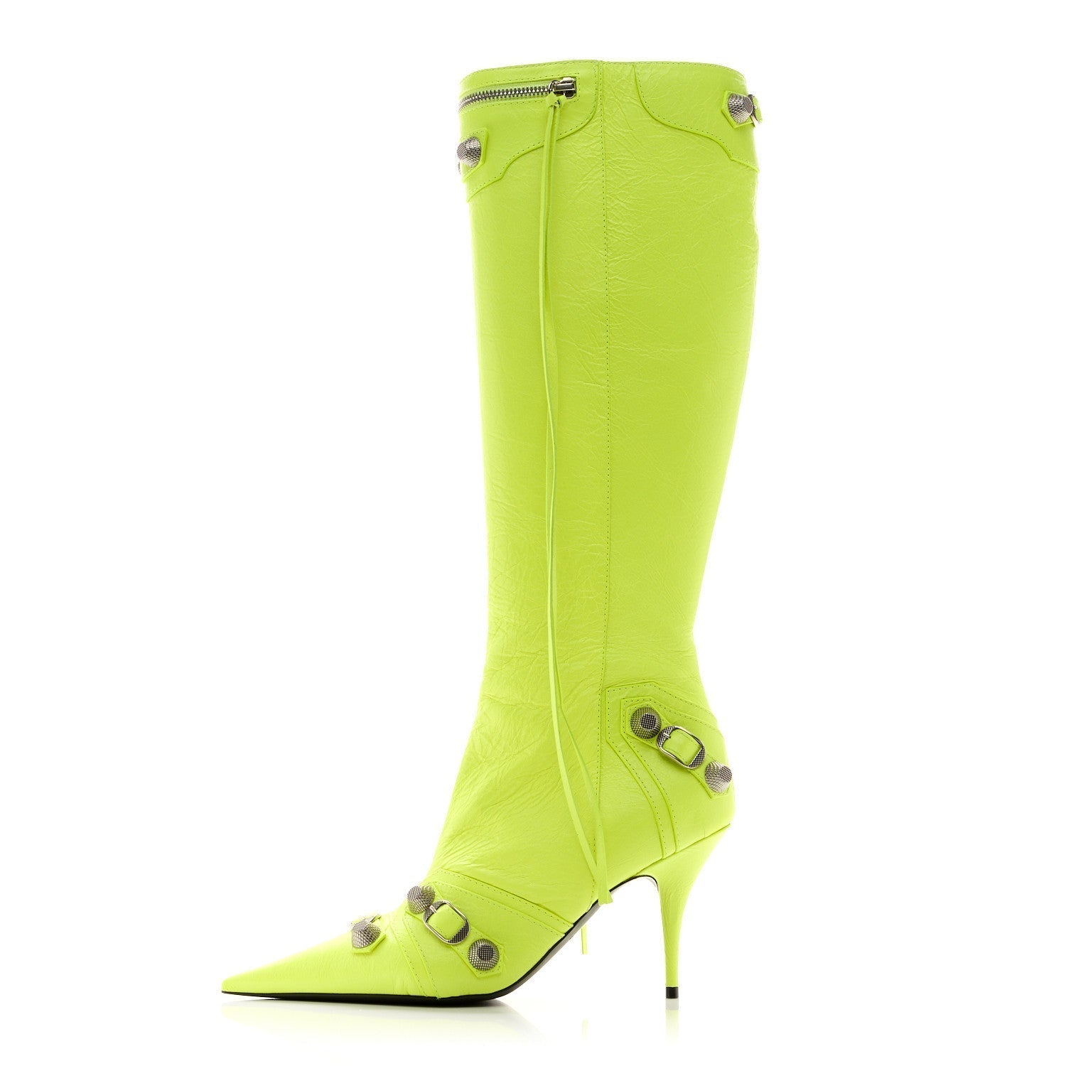 AGNEAU ARENA CAGOLE 90MM BOOTS FLUO YELLOW