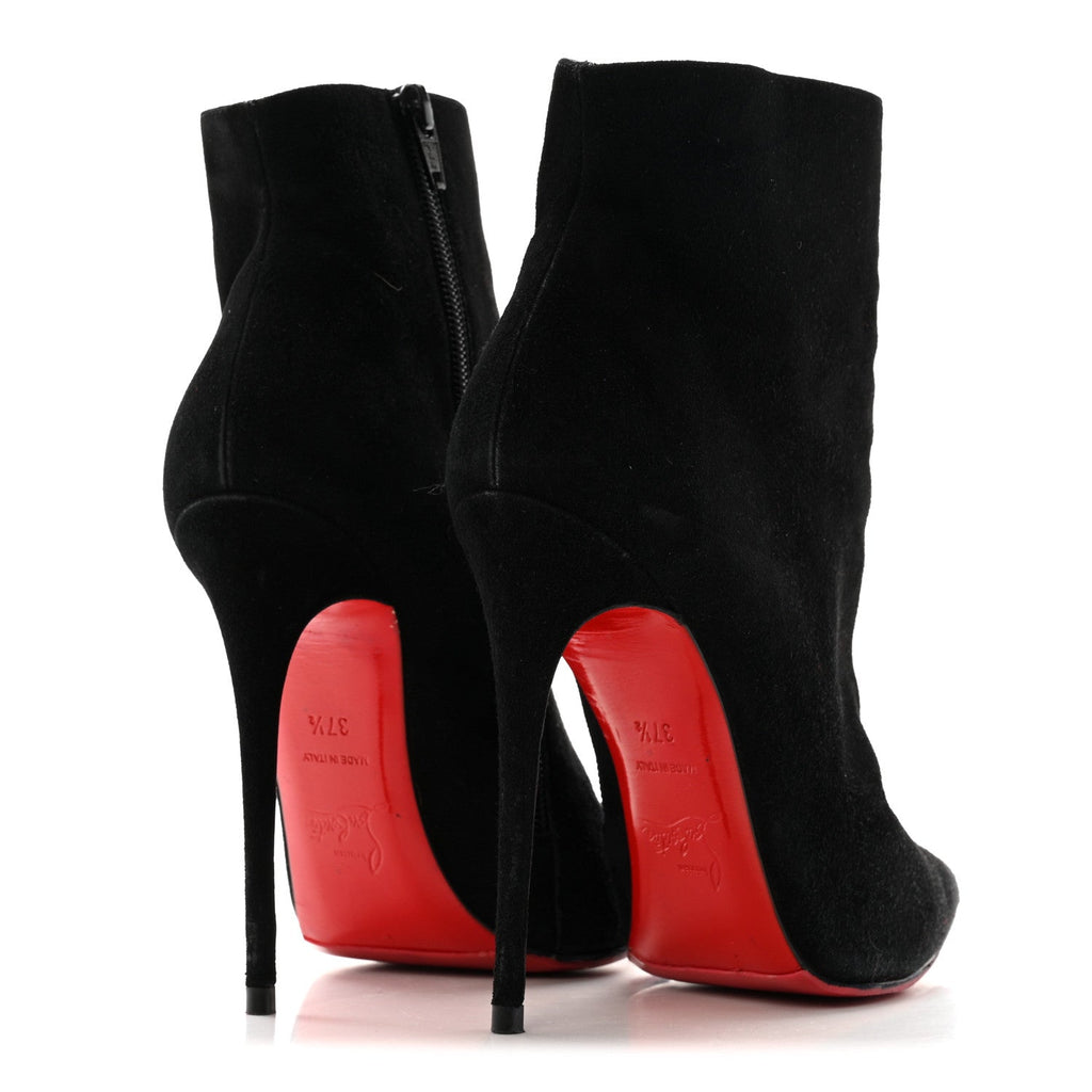 SUEDE SO KATE BOOTY 120 ANKLE BOOTS BLACK