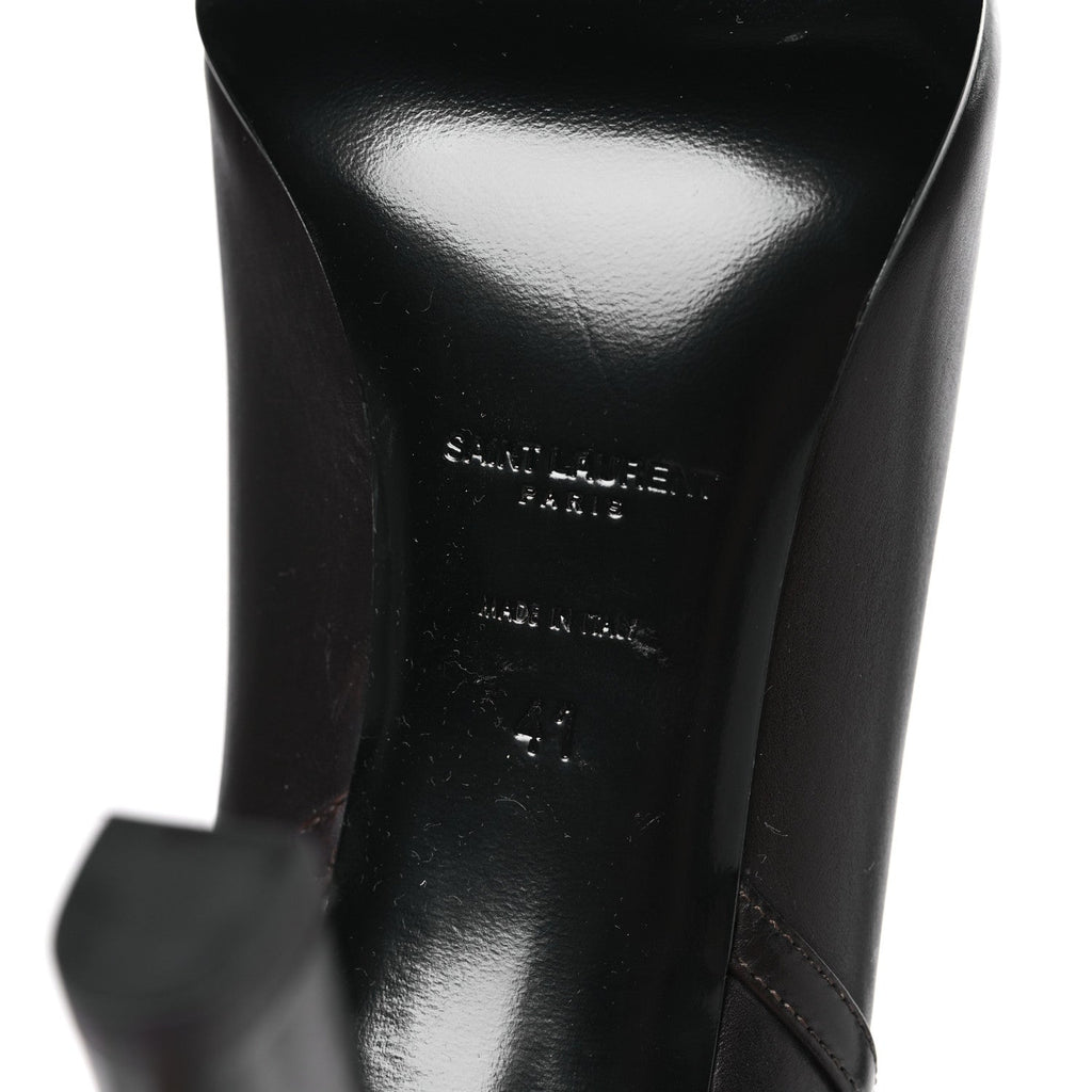JANE 90 KNEE HIGH BOOTS MOCACCINO