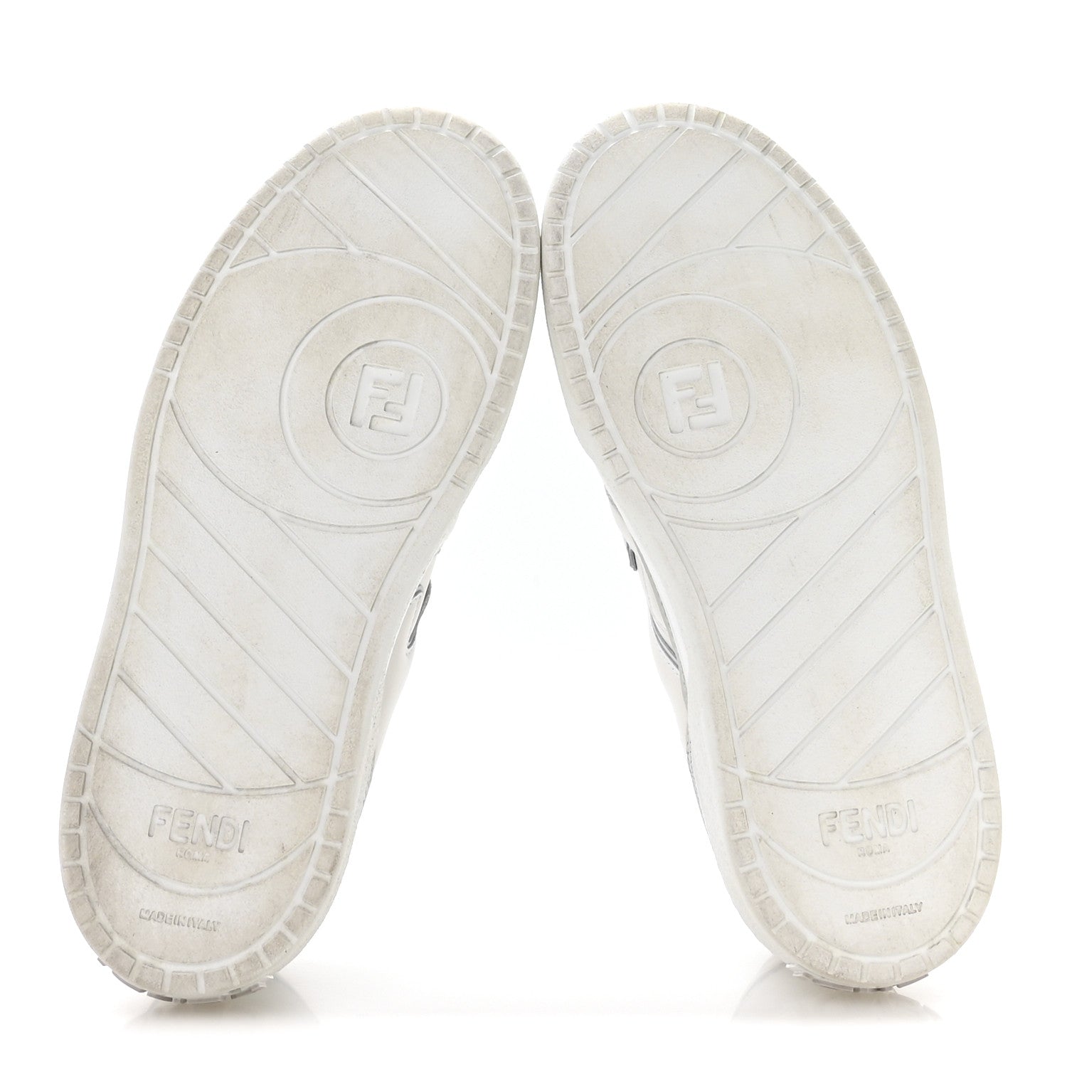 SUEDE VITELLO FENDI LOGO MATCH LOW TOP SNEAKERS CREAM TOBACCO BLACK