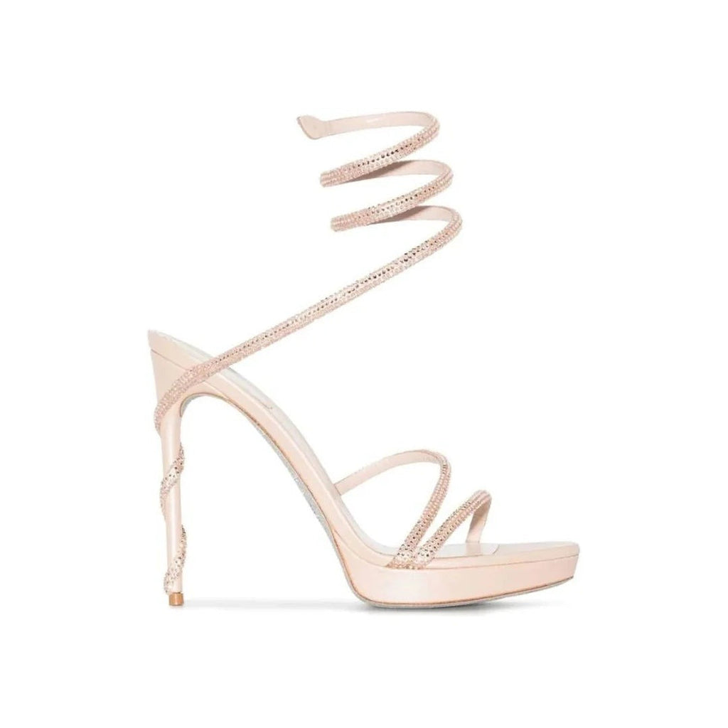 René Caovilla 105mm Eden Sandal - Pink