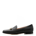 CALFSKIN WOMENS HORSEBIT LOAFERS BLACK