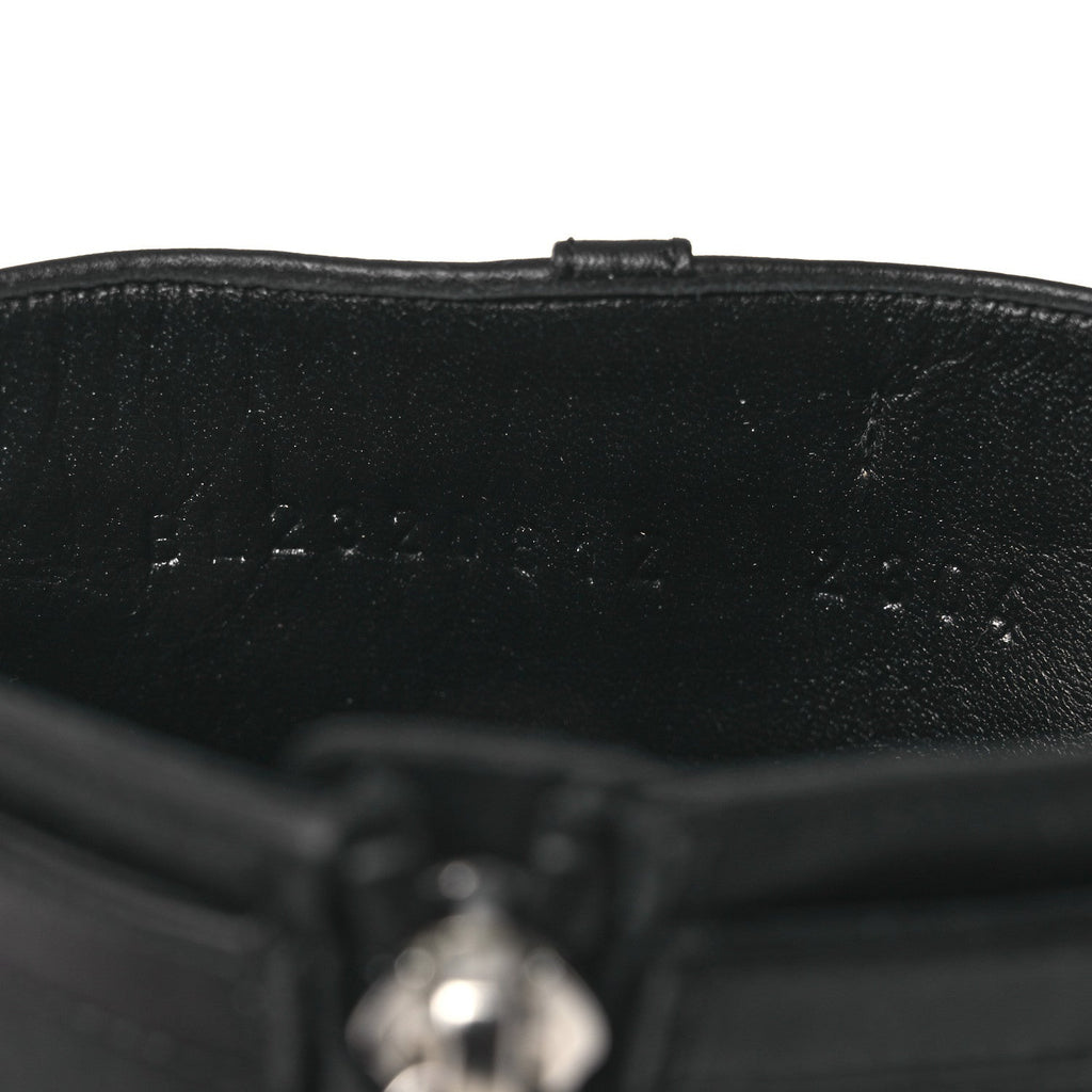 CALFSKIN HOMMAGE ANKLE BOOTS BLACK