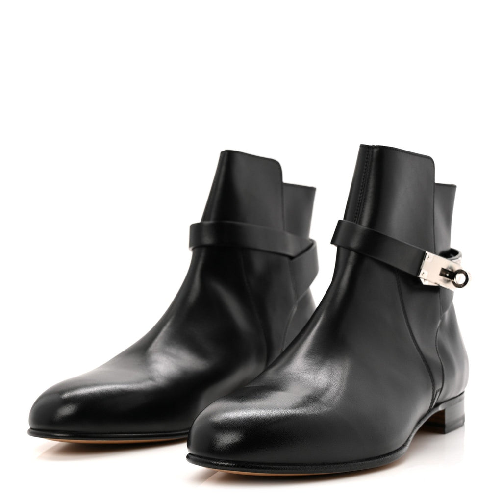 CALFSKIN NEO LOW BOOTS BLACK