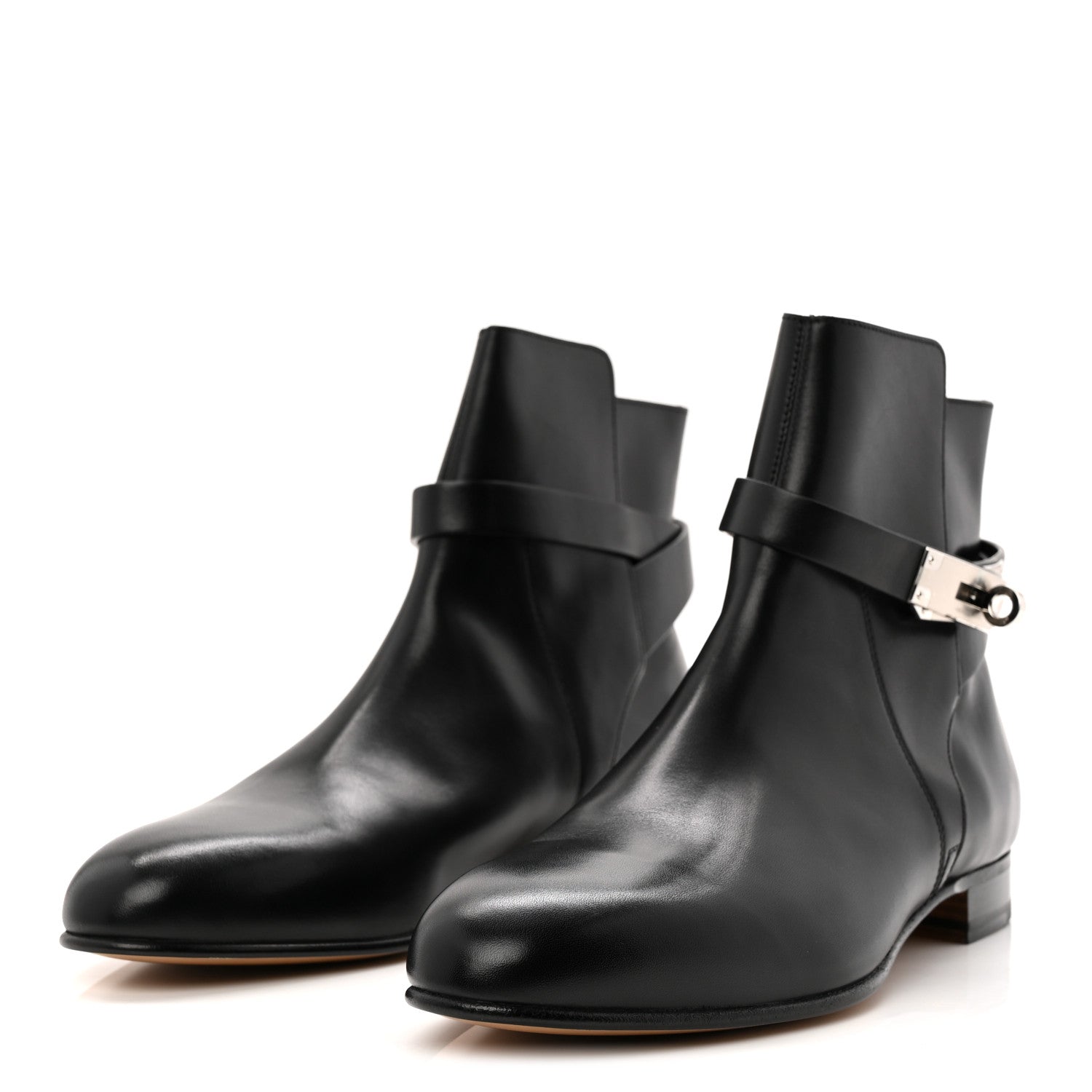 CALFSKIN NEO LOW BOOTS BLACK