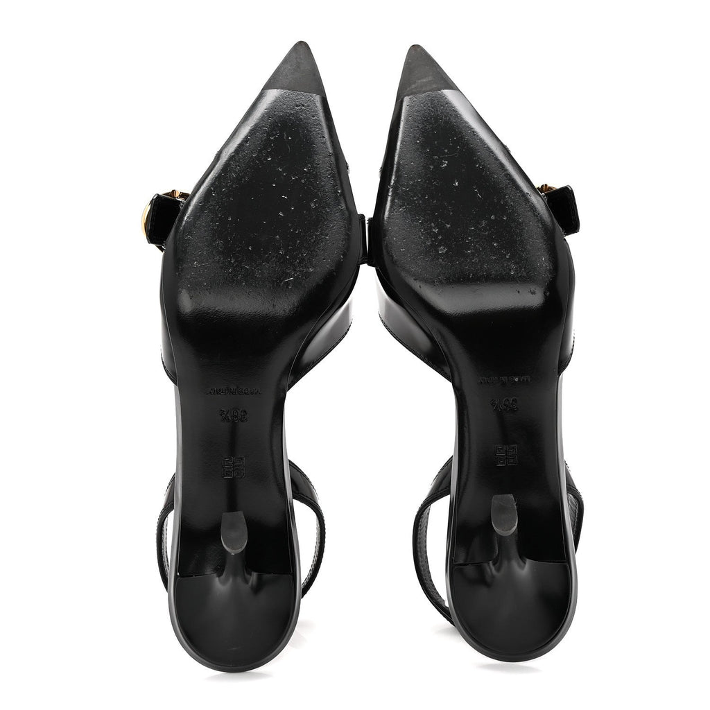 NAPPA VOYOU SLINGBACK 75MM SANDALS BLACK