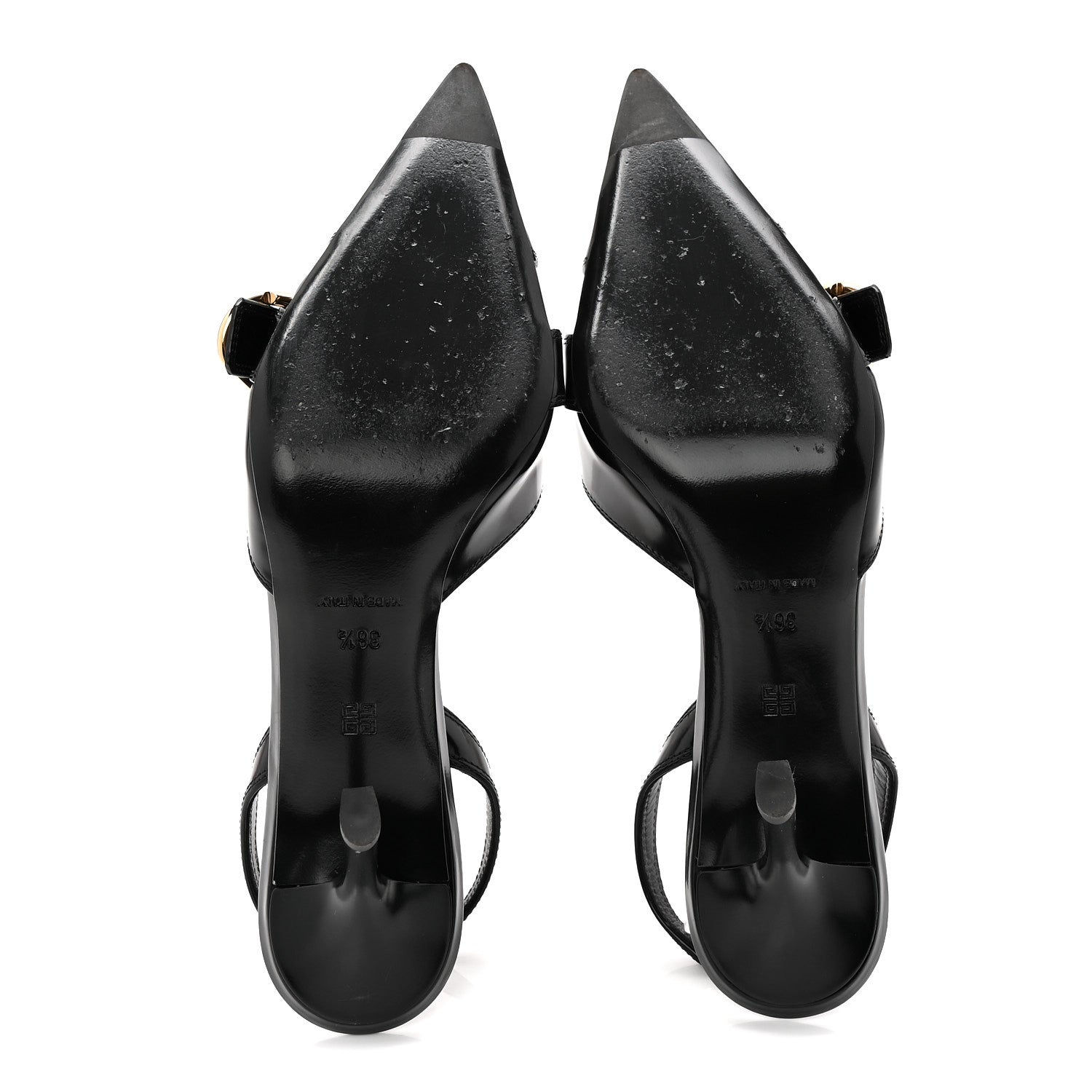 NAPPA VOYOU SLINGBACK 75MM SANDALS BLACK