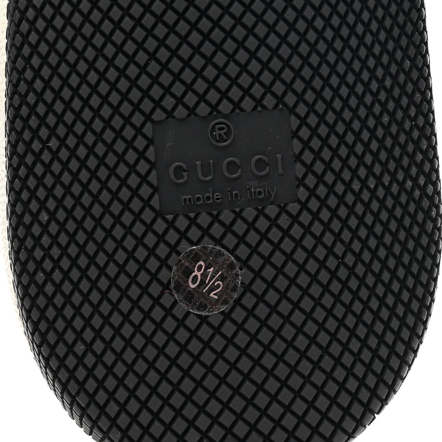 GG SUPREME MONOGRAM MIRO SOFT CALFSKIN WEB MENS SCREENER SNEAKERS BLACK GREY SKY