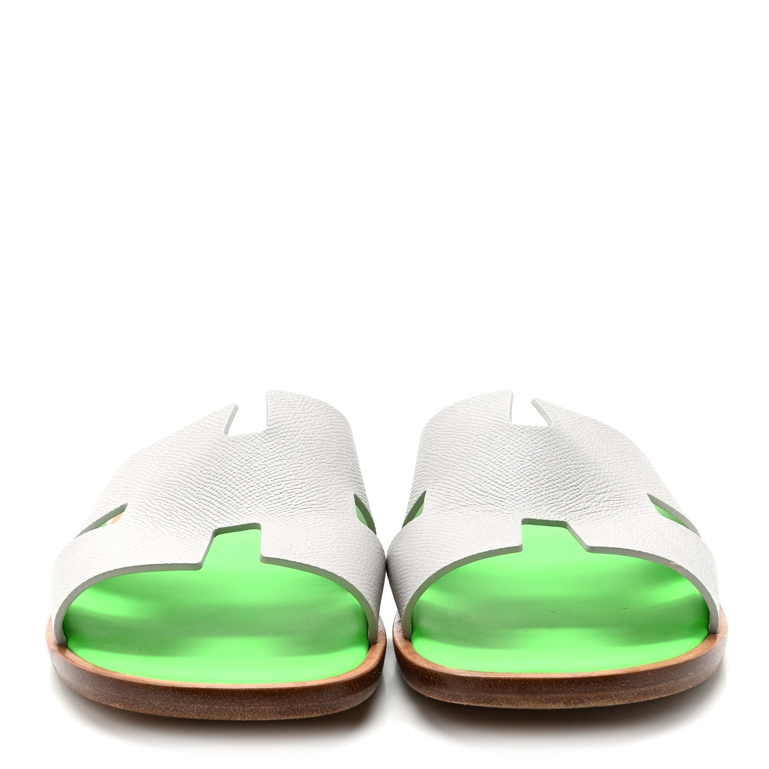 EPSOM MENS IZMIR SANDALS GRIS QUARTZ VERT FLUO