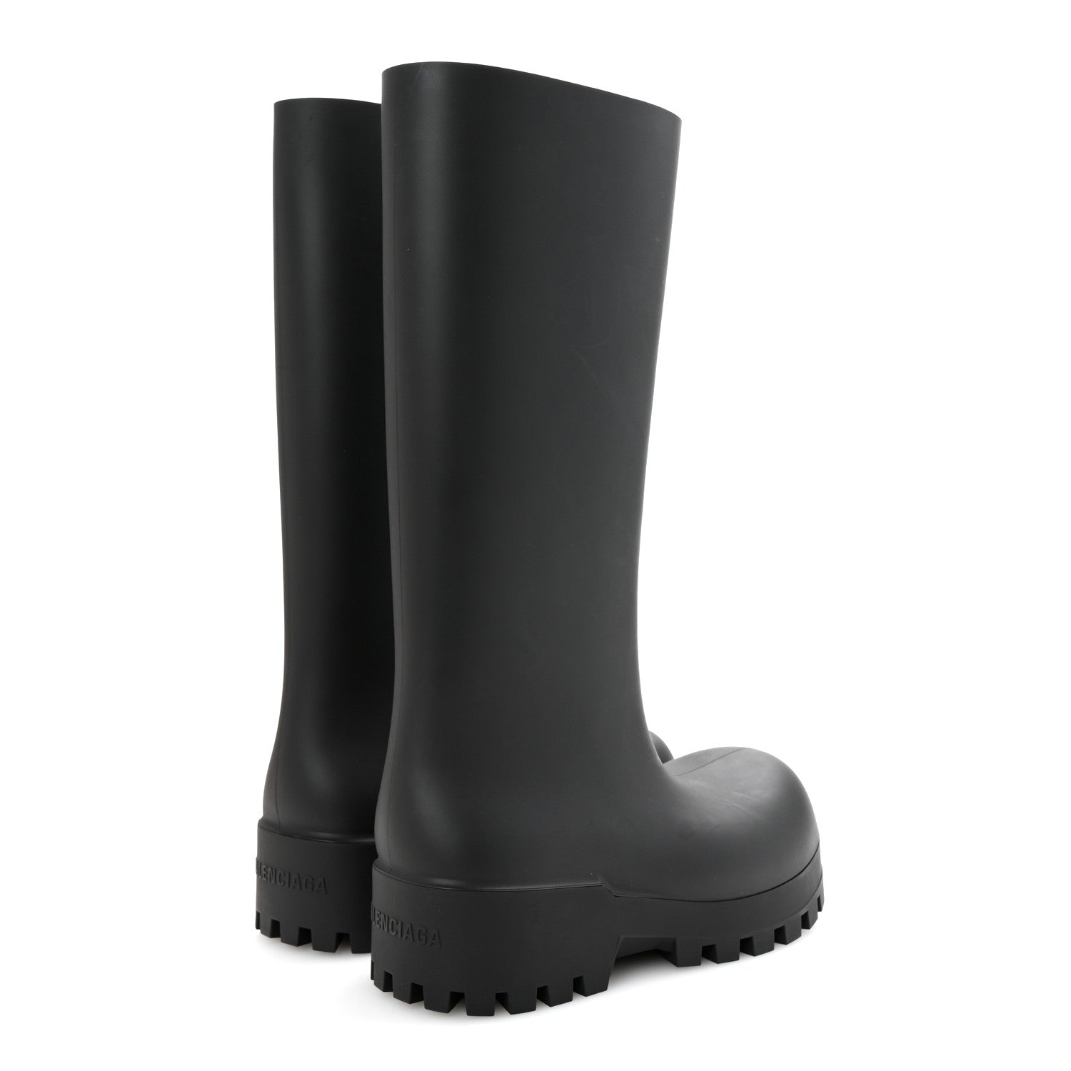 RUBBER BULLDOZER RAIN BOOTS BLACK