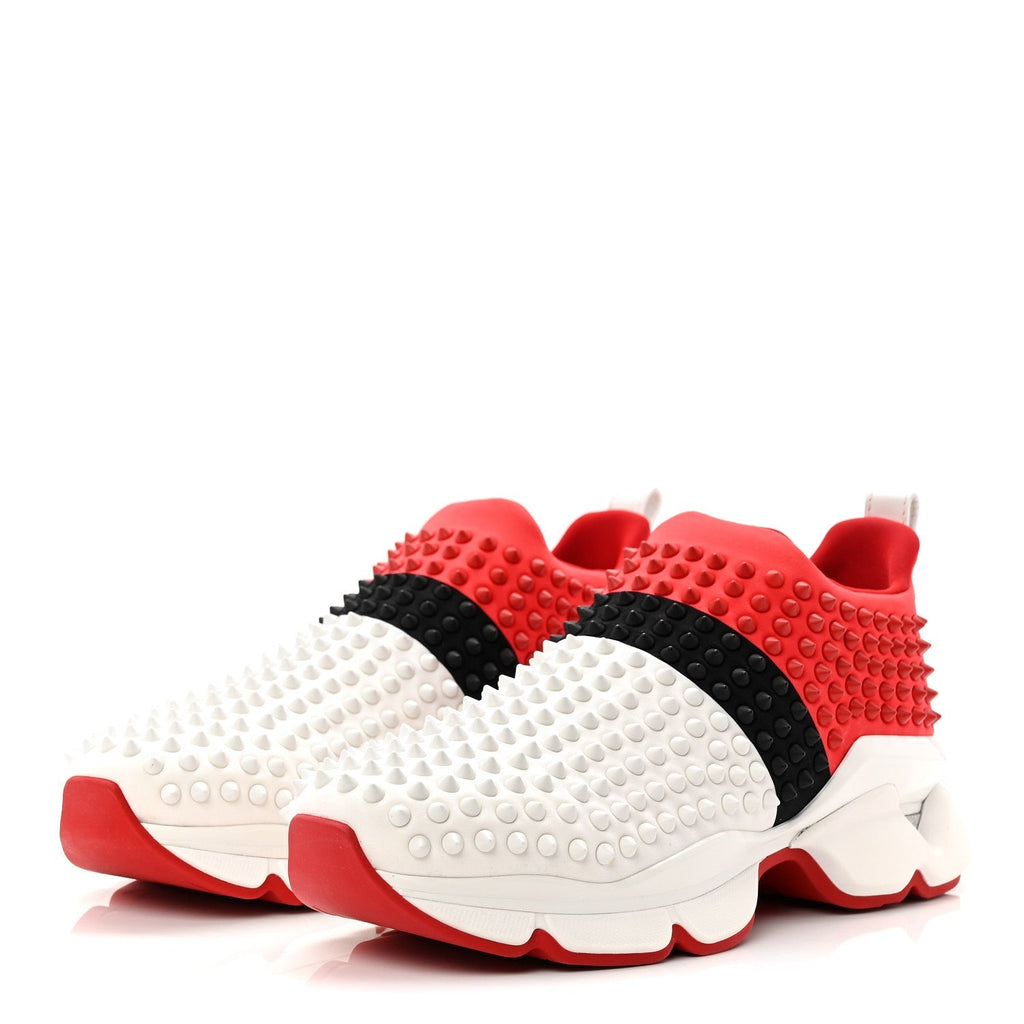 NEOPRENE MENS TRICOLORE SPIKE SOCK FLAT SNEAKERS VERSION MULTI